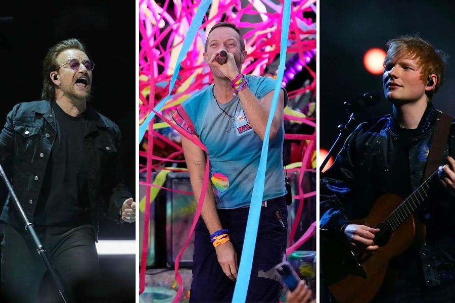 Coldplay, U2 ve Ed Sheeran: Yeni Milenyumun En Popüler Turne Sanatçıları